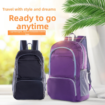 Αναδιπλούμενο υπαίθριο σακίδιο για άνδρες και γυναίκες, νάιλον, χωρητικότητας 20–35 L, χωράει 16 ιντσών φορητό υπολογιστή, στυλ αστικής απλότητας