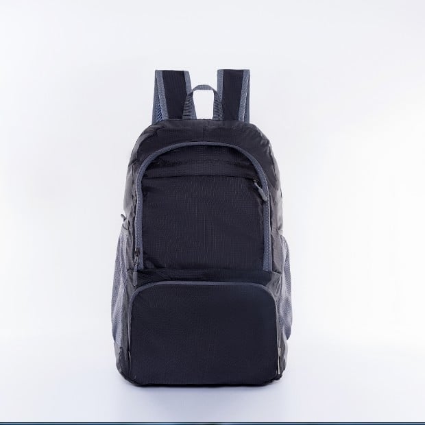 Összecsukható kültéri hátizsák férfiak és nők számára, nylonból, 20–35 L kapacitás, illik 16 hüvelykes laptophoz, városi egyszerű stílus