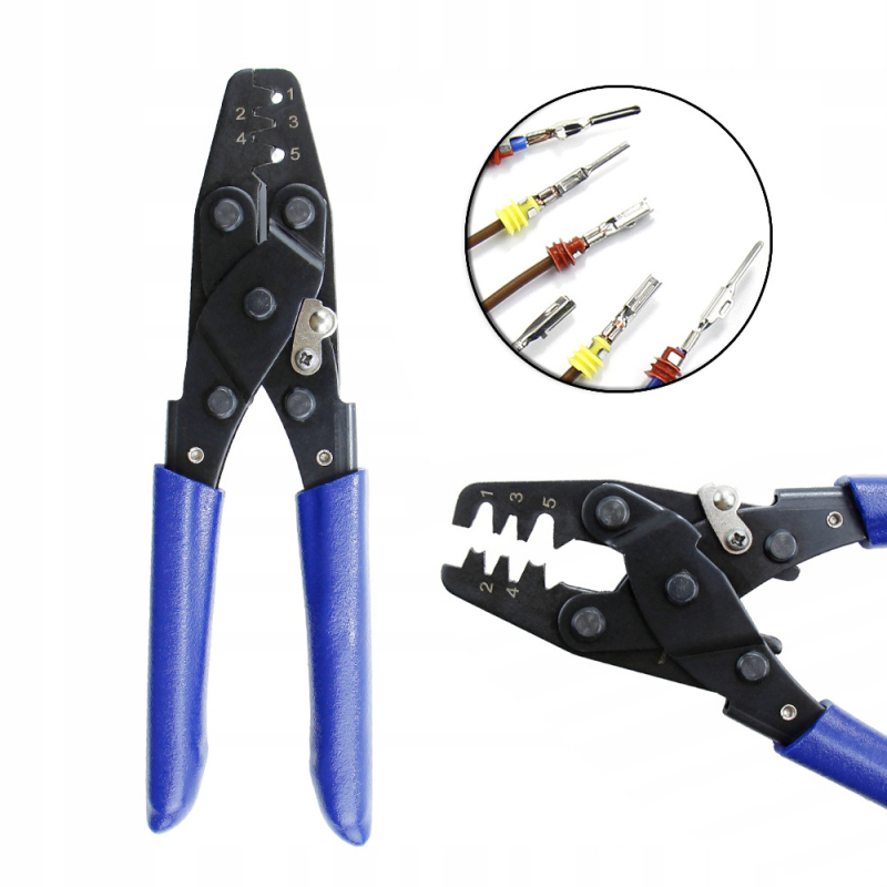 Autovadu termināļi – atdalāmi vīriešu un sieviešu, piemēroti 1/1.5/1.8/2.2/2.8/3.5 mm, zīmols Aike, komplekts 290 gab., oriģināls