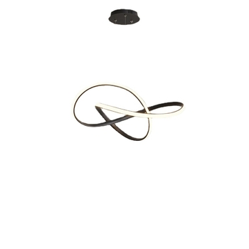 Κρεμαστή λυχνία τραπεζαρίας - Μοντέρνα απλότητα, μεταλλικό σώμα από σίδηρο, ακρυλικό κάλυμμα, LED φωτισμός