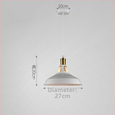Μεταλλικός πολυέλαιος από σίδηρο, βιομηχανικό στυλ loft, πολυέλαιος με μία κεφαλή, LED φως, κάλυψη 3–5 τ.μ., ύψος ρυθμιζόμενο έως 1 μ