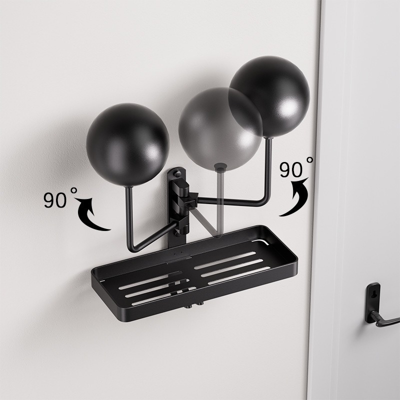 Мотоциклетен държач за каски – монтаж без пробиване, алуминиева сплав, модел 2510, стенен, товароподемност 10 кг