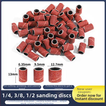 Polīrēšanas komplekts 102 detaļas ar smilšpapīra nūjiņām un abrazīvām gredzenēm, kokam un metālam