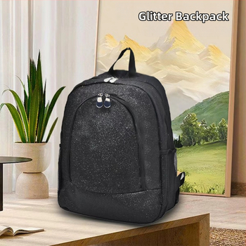 Kuprinė su blizgiu audiniu, miesto paprastumas, 36-55 L talpa, tinka 15 colių nešiojamam kompiuteriui, oro pagalvėlės dirželiai, atspari dėvėjimuisi