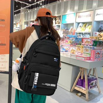 Γυναικεία τσάντα πλάτης για φορητό υπολογιστή, επεκτάσιμη, νάιλον, χωρητικότητα 20–35 λίτρων, χωράει 14 ιντσών φορητό