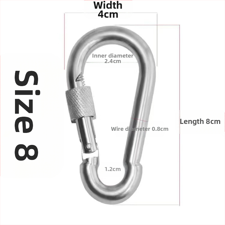 Сигурен пръстен за ключове, кръгъл стил, никелов материал