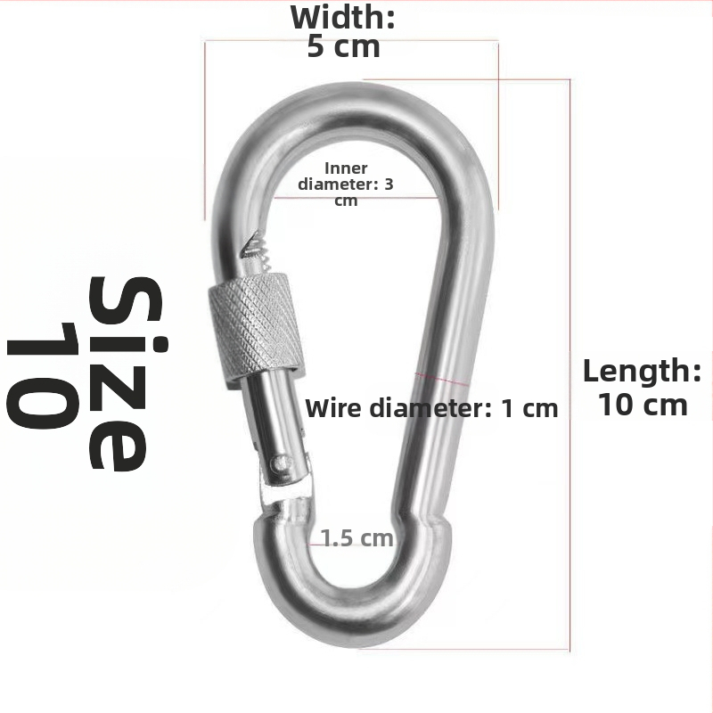 Сигурен пръстен за ключове, кръгъл стил, никелов материал