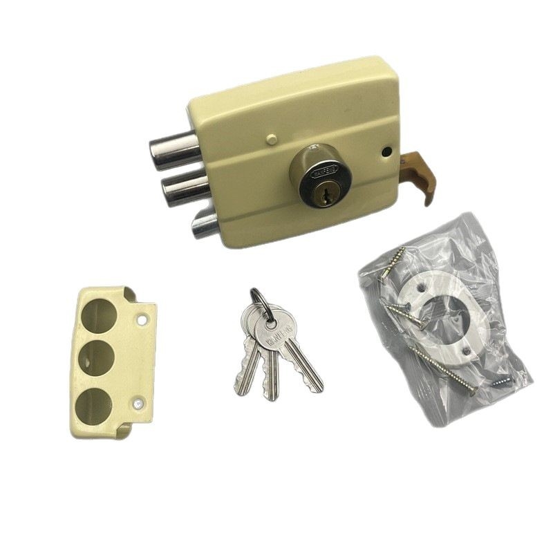 Mingda 117 brava s tri jezika za vanjska vrata – jezgreni mehanizam, moderni minimalistički stil