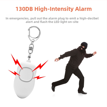 PA-1 Самозащитно устройство с LED фенер, силен свет, 3.7V литиева батерия 130 мАч