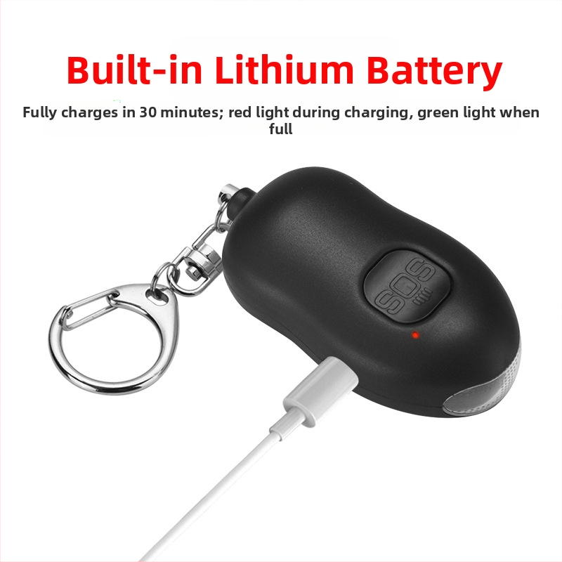 PA-1 Самозащитно устройство с LED фенер, силен свет, 3.7V литиева батерия 130 мАч