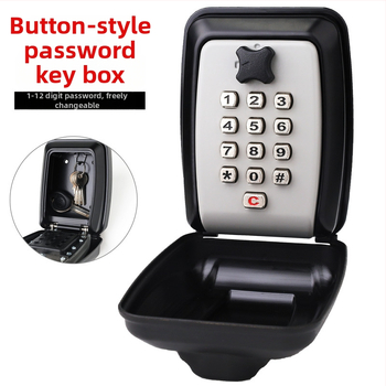 Κλειδοθήκη τοίχου με μηχανικό κλείδωμα και κωδικό, από κράμα αλουμινίου, μοντέλο G14, μάρκα LOCK NF/Newfield, κατάλληλη για εταιρείες διακόσμησης, εργοτάξια, ξενοδοχεία και ενοικιαζόμενα