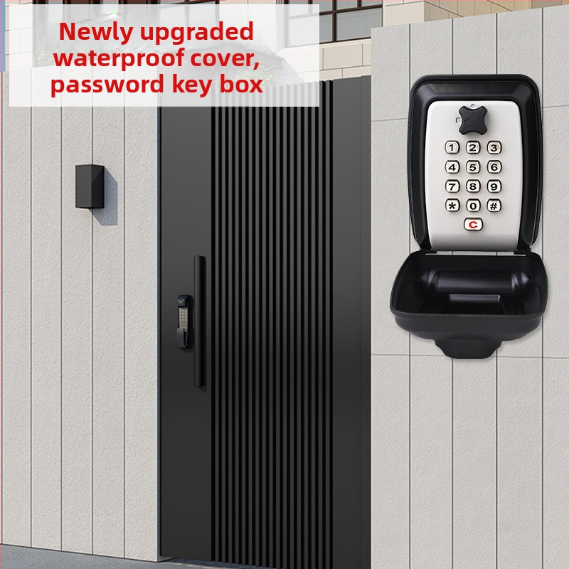 Κλειδοθήκη τοίχου με μηχανικό κλείδωμα και κωδικό, από κράμα αλουμινίου, μοντέλο G14, μάρκα LOCK NF/Newfield, κατάλληλη για εταιρείες διακόσμησης, εργοτάξια, ξενοδοχεία και ενοικιαζόμενα