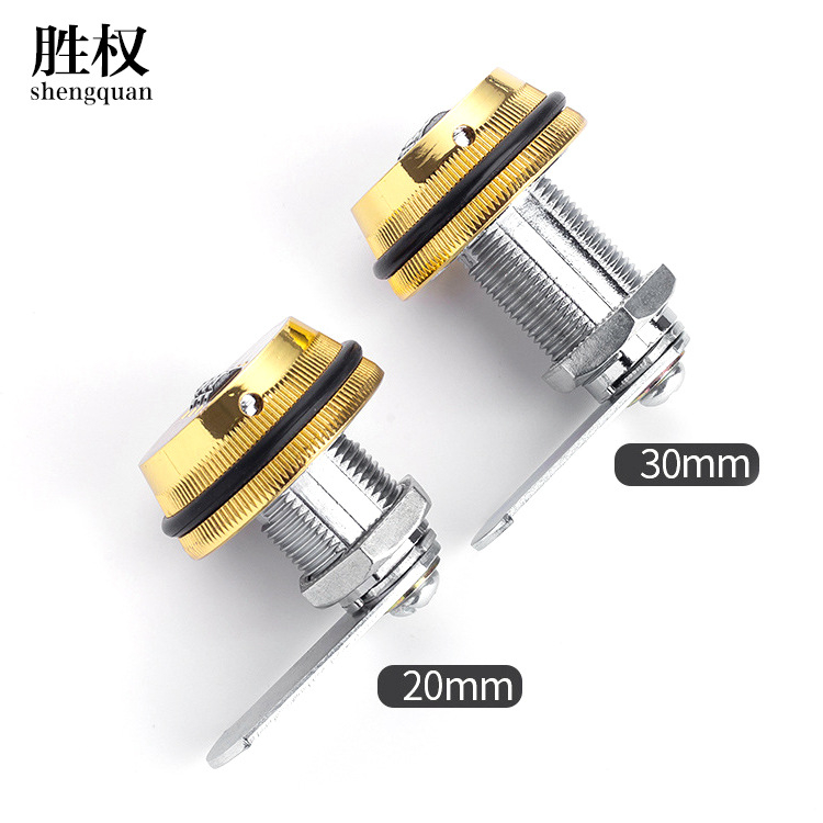 Μηχανικό κλείδωμα με ψηφιακό κωδικό, με φινίρισμα ηλεκτροπλατίωσης – Μοντέλο 022, κράμα ψευδάργύρου, για ξύλινο ντουλάπι, συρτάρι και μεταλλικό ντουλάπι