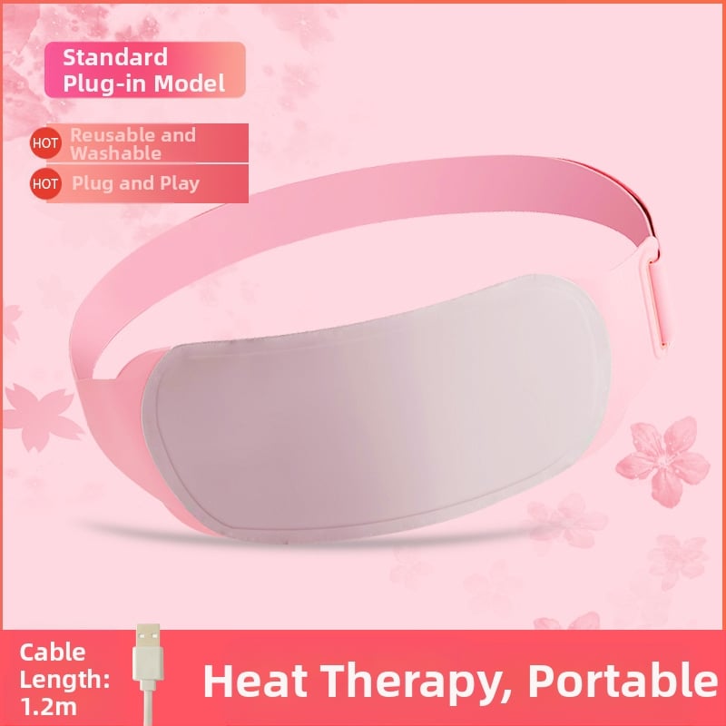 Jostas apkures josla ar vibro masāžu un magnētisko terapiju, USB barošana, 3 režīmi, temperatūras diapazons 45–60°C