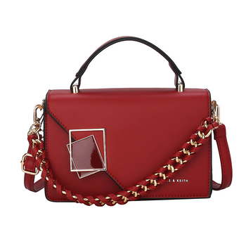 Τσάντα – street trend, PU, μικρή τετράγωνη τσάντα με μαγνητικό κούμπωμα, μία ιμάντας ώμου