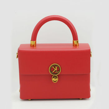 Ženska torbica od PU kože, horizontalnog kvadratnog oblika, otvaranje na kopču, stil: književno-umjetnički nacionalni stil, s unutarnjim slojem