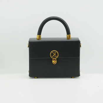 Ženska torbica od PU kože, horizontalnog kvadratnog oblika, otvaranje na kopču, stil: književno-umjetnički nacionalni stil, s unutarnjim slojem