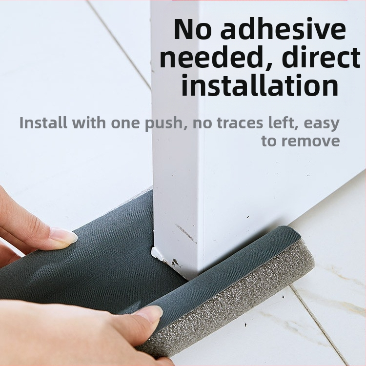 Уплътнител за дъното на врата – Yueduo, тип уплътнение за фуги на врати, за врати, висока температура, износоустойчивост, устойчивост на стареене и корозия