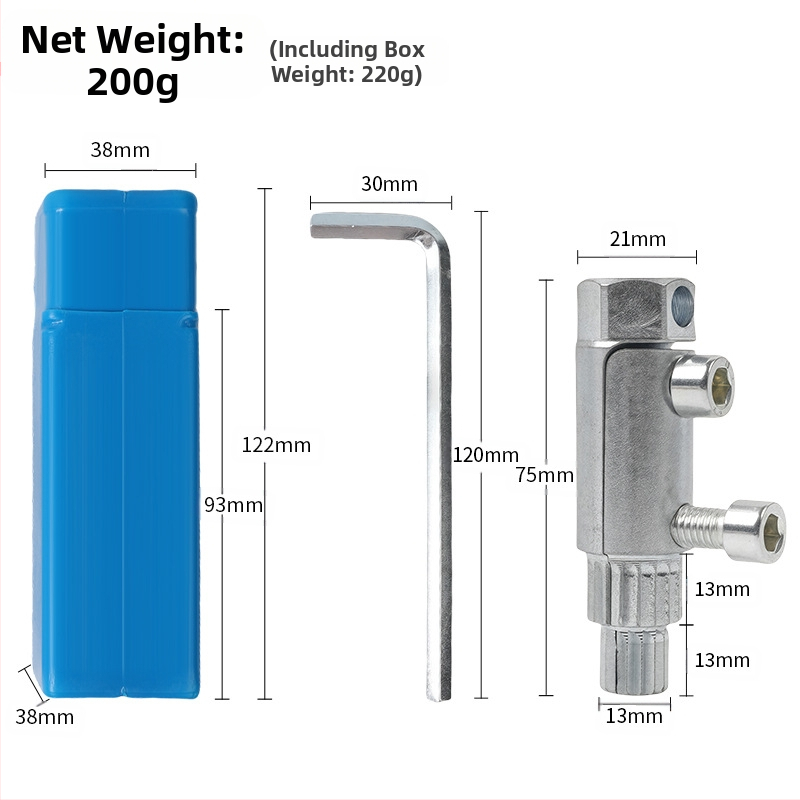 Dr. Giant Сплавна стомана – инструмент за изваждане на счупени винтове в ъглов кран и водопроводни тръби
