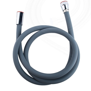 Σιλικονούχος ντους σωλήνας με εξαρτήματα χαλκείου, μοντέλο 1001, 0.6 MPa ονομαστική πίεση, 0-70°C θερμοκρασία λειτουργίας, χειροκίνητη εγκατάσταση