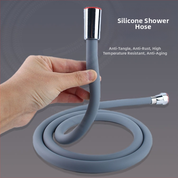 Σιλικονούχος ντους σωλήνας με εξαρτήματα χαλκείου, μοντέλο 1001, 0.6 MPa ονομαστική πίεση, 0-70°C θερμοκρασία λειτουργίας, χειροκίνητη εγκατάσταση