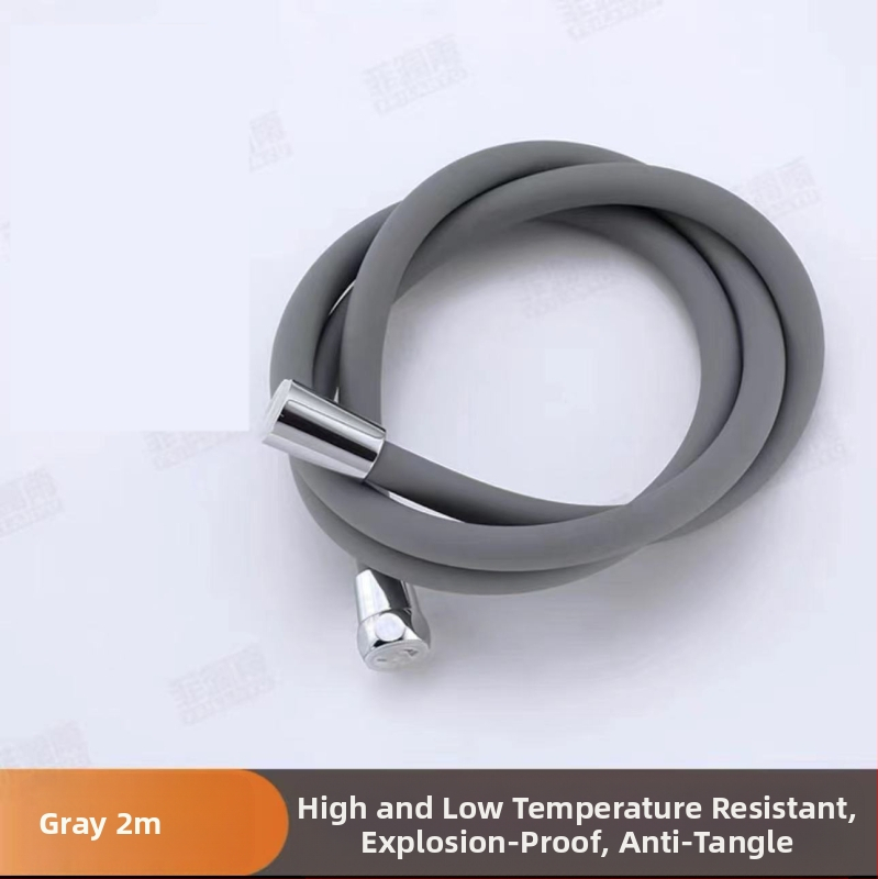 Σιλικονούχος ντους σωλήνας με εξαρτήματα χαλκείου, μοντέλο 1001, 0.6 MPa ονομαστική πίεση, 0-70°C θερμοκρασία λειτουργίας, χειροκίνητη εγκατάσταση