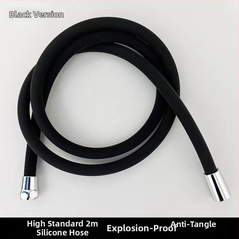 Σιλικονούχος ντους σωλήνας με εξαρτήματα χαλκείου, μοντέλο 1001, 0.6 MPa ονομαστική πίεση, 0-70°C θερμοκρασία λειτουργίας, χειροκίνητη εγκατάσταση