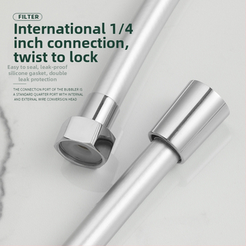 Σωλήνας ντους PVC αντιεκρηκτικός, παχύς, μοντέλο JM-PVcrg1, μάρκα YJM, θερμοκρασία λειτουργίας 0–90°C, εύκολη εγκατάσταση