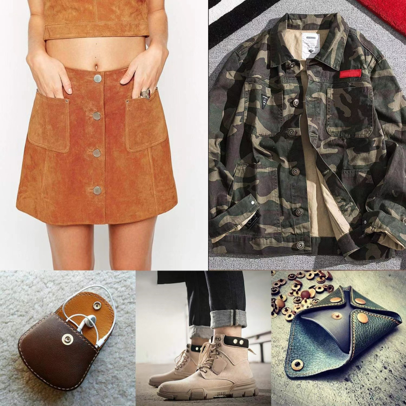 Phia Set nasturi din cupru cu închidere în patru părți, pentru paltoane, jeans, hanorace (Material: Cupru; Structură: Închidere în patru părți; Brand: Phia; Domeniu: Paltoane, Blugi, Hanorace)