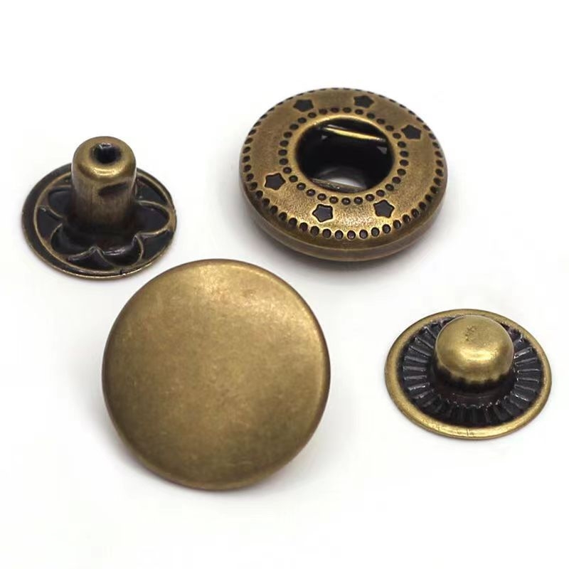 Phia Set nasturi din cupru cu închidere în patru părți, pentru paltoane, jeans, hanorace (Material: Cupru; Structură: Închidere în patru părți; Brand: Phia; Domeniu: Paltoane, Blugi, Hanorace)