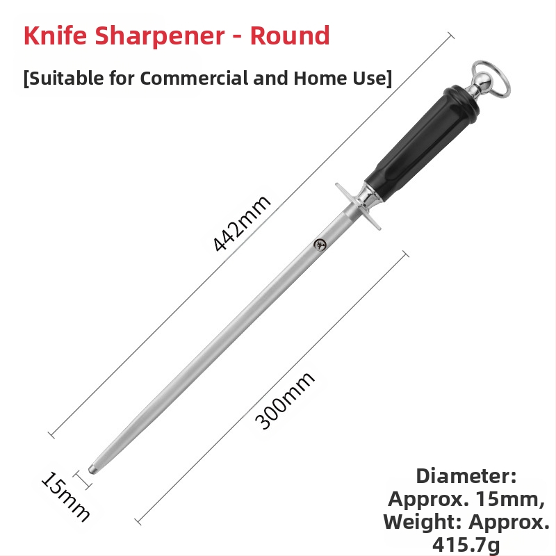 Διαμαντένιος ράβδος ακονίσματος μαχαιριών με δυνατότητα παραμετροποίησης και ιδιωτικής ετικέτας.