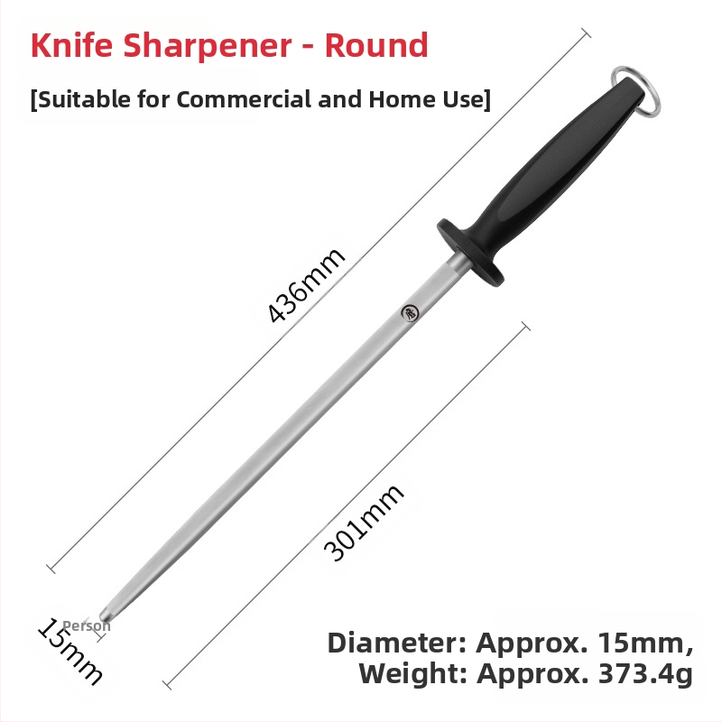 Διαμαντένιος ράβδος ακονίσματος μαχαιριών με δυνατότητα παραμετροποίησης και ιδιωτικής ετικέτας.