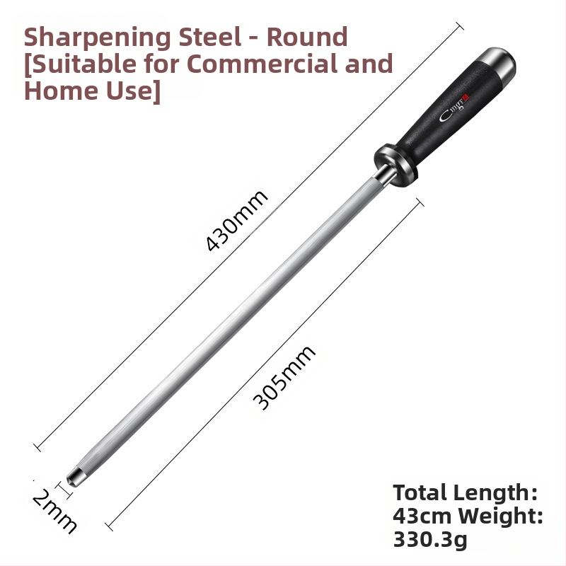 Διαμαντένιος ράβδος ακονίσματος μαχαιριών με δυνατότητα παραμετροποίησης και ιδιωτικής ετικέτας.