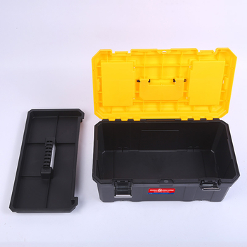 Διπλοεπίπεδη εργαλειοθήκη από PP πλαστικό, προσαρμόσιμη, κατάλληλη για οικιακή, αυτοκινητικής χρήσης και ποικίλες βιομηχανικές εφαρμογές