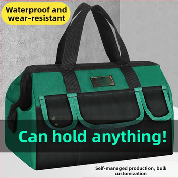 Τσάντα εργαλείων για ηλεκτρολόγους - ανθεκτική στη φθορά, υπερπαχιά, φορητή αποθήκευση για ξυλουργικές εργασίες