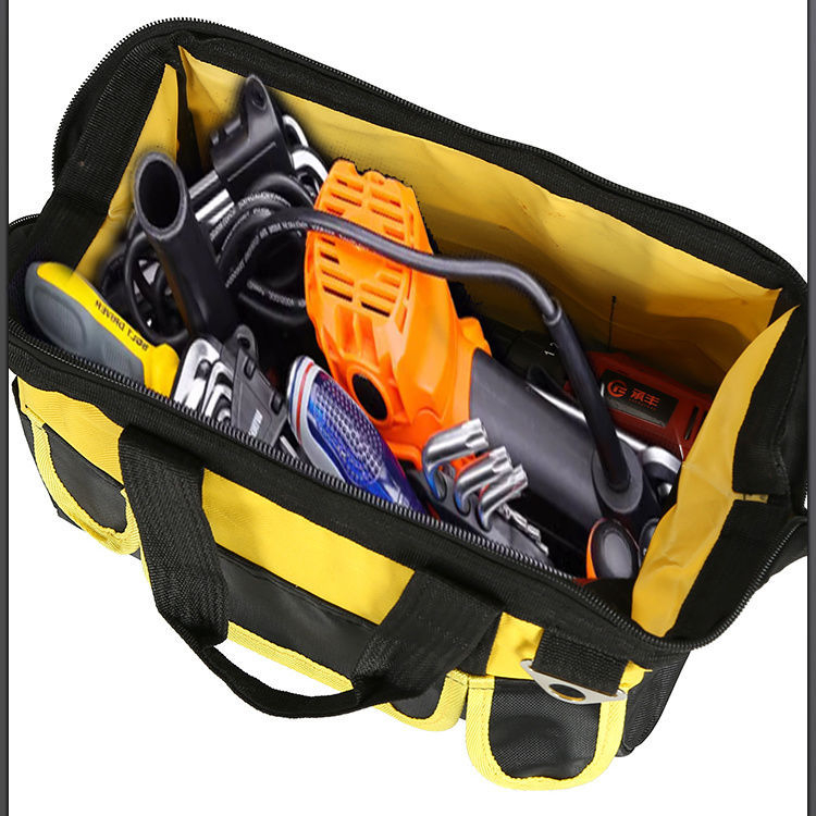 Τσάντα εργαλείων για ηλεκτρολόγους - ανθεκτική στη φθορά, υπερπαχιά, φορητή αποθήκευση για ξυλουργικές εργασίες