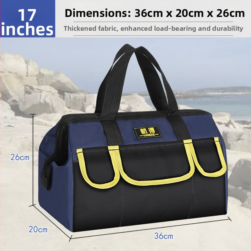 Τσάντα εργαλείων για ηλεκτρολόγους - ανθεκτική στη φθορά, υπερπαχιά, φορητή αποθήκευση για ξυλουργικές εργασίες