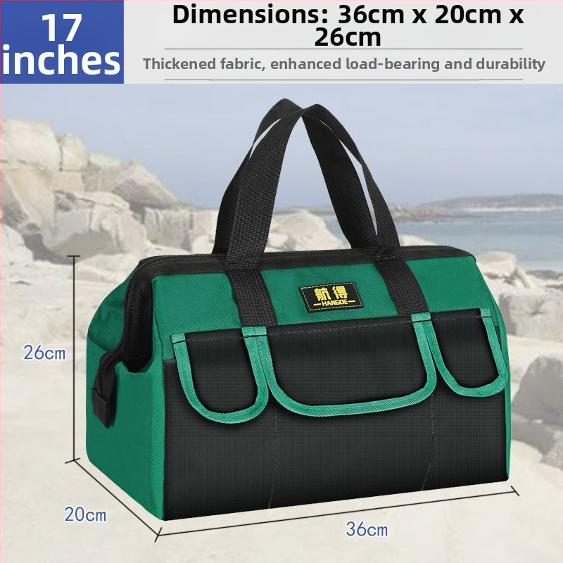 Τσάντα εργαλείων για ηλεκτρολόγους - ανθεκτική στη φθορά, υπερπαχιά, φορητή αποθήκευση για ξυλουργικές εργασίες