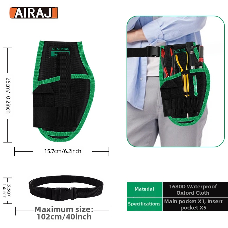 Arrizo колан за инструменти – многофункционална поясна чанта за електротехници