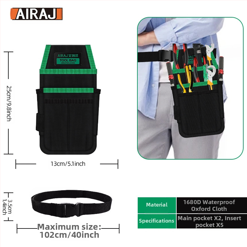 Arrizo колан за инструменти – многофункционална поясна чанта за електротехници