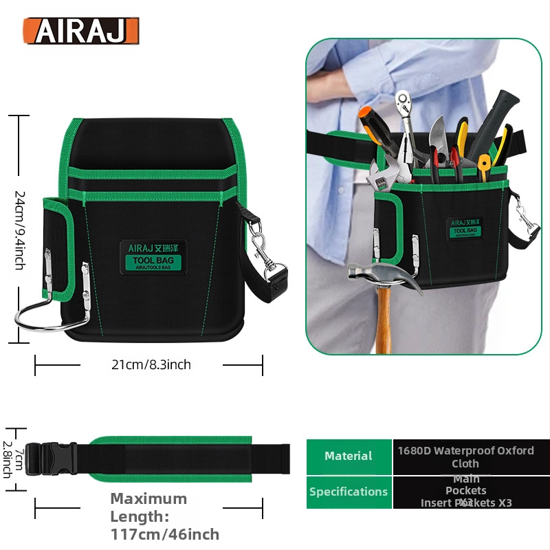 Arrizo колан за инструменти – многофункционална поясна чанта за електротехници