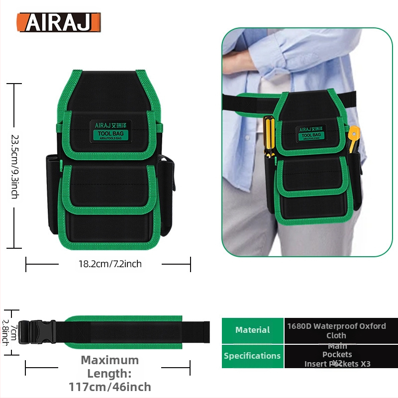Arrizo колан за инструменти – многофункционална поясна чанта за електротехници