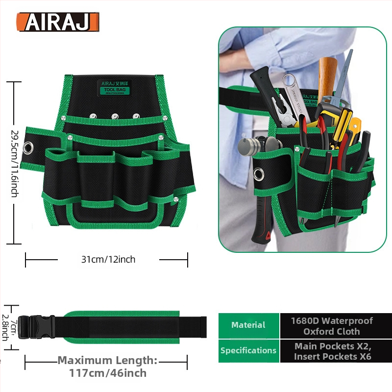 Arrizo колан за инструменти – многофункционална поясна чанта за електротехници