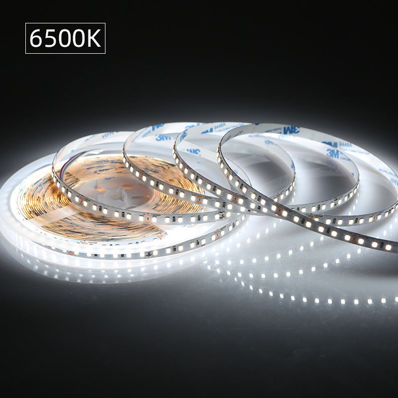 Αυτοκόλλητη λωρίδα LED, είσοδος 12V, 120 LED (2835), 12W, ρυθμιζόμενη φωτεινότητα