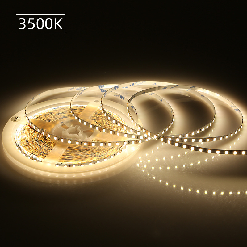 Αυτοκόλλητη λωρίδα LED, είσοδος 12V, 120 LED (2835), 12W, ρυθμιζόμενη φωτεινότητα