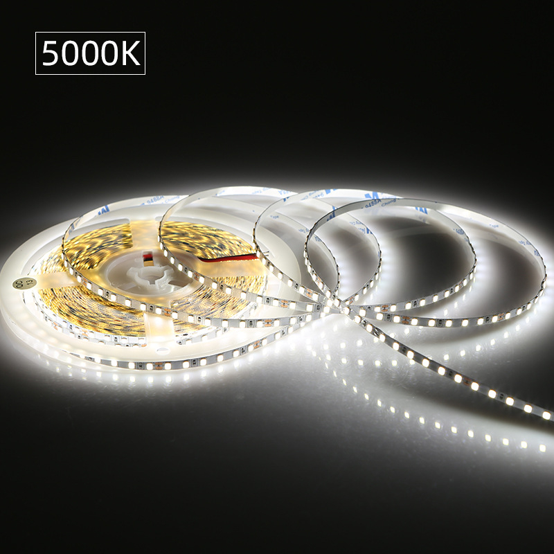 Αυτοκόλλητη λωρίδα LED, είσοδος 12V, 120 LED (2835), 12W, ρυθμιζόμενη φωτεινότητα