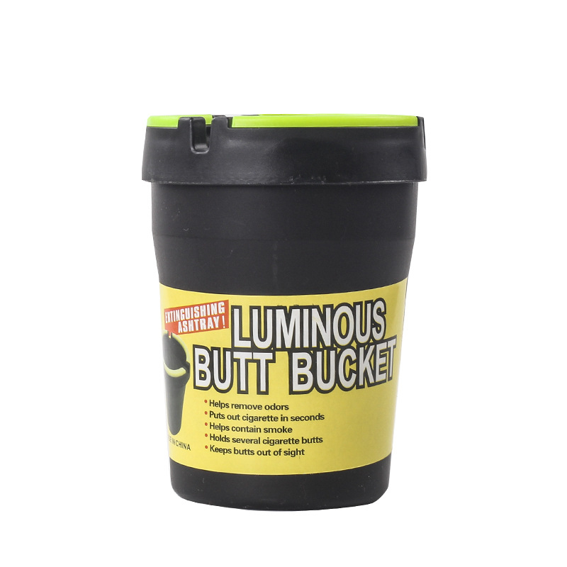 Auto gaismas pelnu trauks – minimālists, pārnēsājams, PP materiāls, dekorēšana un uzglabāšana, Pipe man zīmols, Ķīna