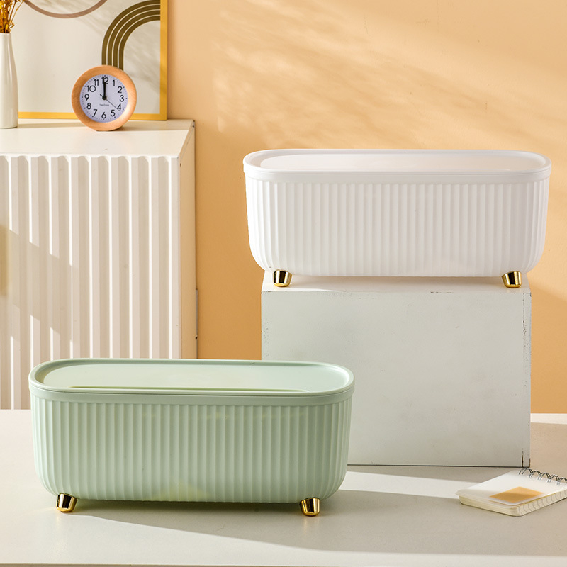 Cutie de depozitare pentru cabluri cu capac – ABS plastic, 5 L capacitate, organizare cabluri și încărcătoare