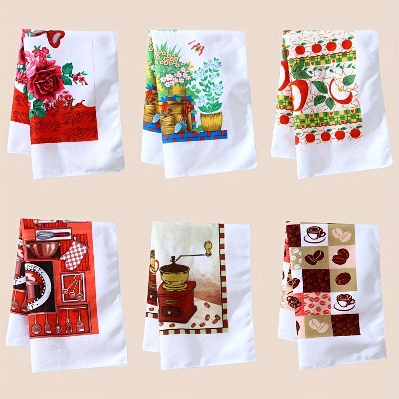 Kuhinjska krpa od poliestera s otisnutim uzorkom, višefunkcionalna, pogodna za ormariće, ljetno izdanje 2021