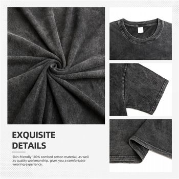 Γραφική μπλούζα από βαμβάκι-πολυεστέρα, λαιμόκοψη στρογγυλή, κοντά μανίκια, καθημερινό στυλ, Καλοκαίρι 2025